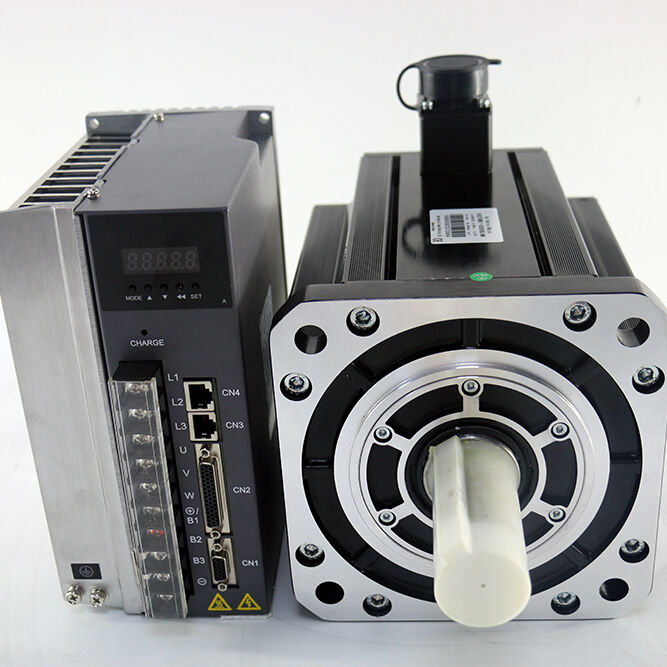 Lichuan 3KW 380V 23Bit 19Nm 3 Phase Servo Motor With Drive Controller 180M19015B+M1534P