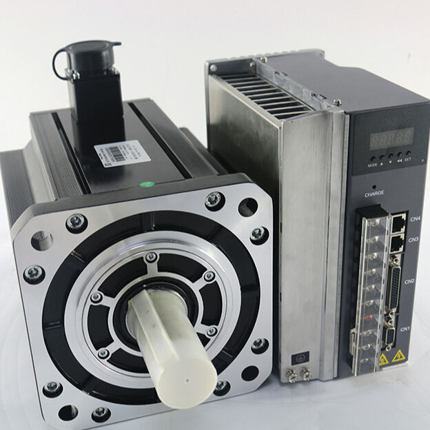 380V 7.5KW 2000RPM 35N.M 23bit 3 Phase AC Servo Motor Driver Kit With Brake 180M35020B+M1534P