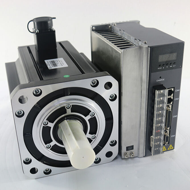 Lichuan 7.5KW 220V 23Bit 3 Phase Servo Motor With Drive Controller 180M48015B+M1532P