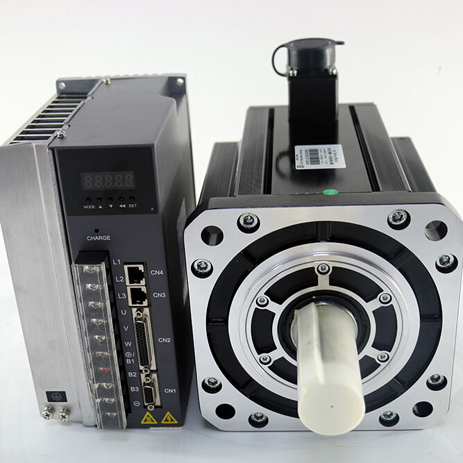 1500RPM 70N.M 11KW 380V 23 Bit 11KW 3 Phase Servo Motor Driver With Brake 180M62017+M1734P