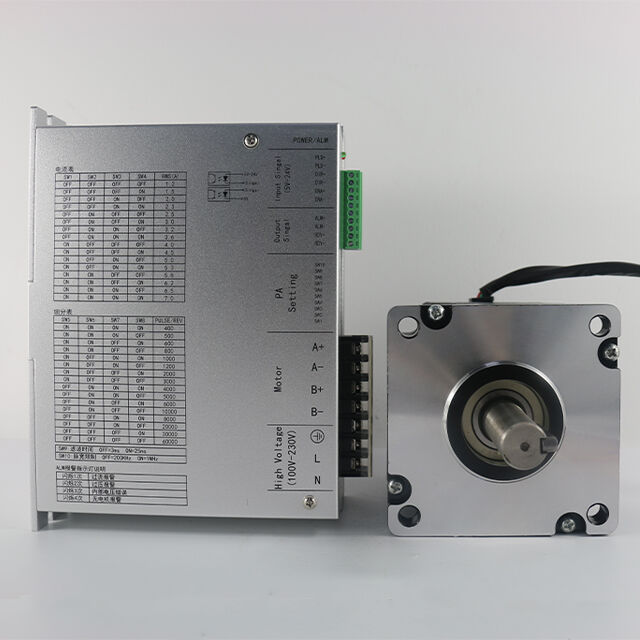 2 Phase Lichuan Nema 42 Hybrid Stepper Motor Driver Kit Flange 110mm LC110-150+LC2722D