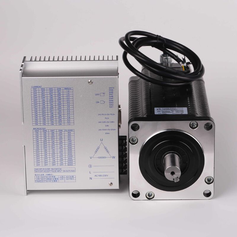 AC 220V Nema 51 50Nm Hybrid Stepper With Stepper Motor Driver Kit LC31332+LC3522A