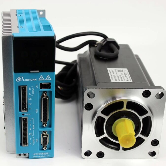 AC 220V 6.8Nm Nema34 Closed Loop Stepper Motor 3phase Servo Motor with Driver Kit LCDA2260E+LC86H3114