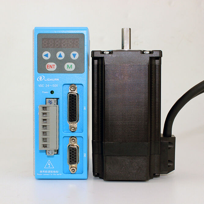 Lichuan Nema 23 Closed Loop 1000rpm 2.0n.M 4.0A DC24V-50V 2 Phase LCDA606S+LC57H276 2 Phase Closed Loop Stepper Motor Driver Kit