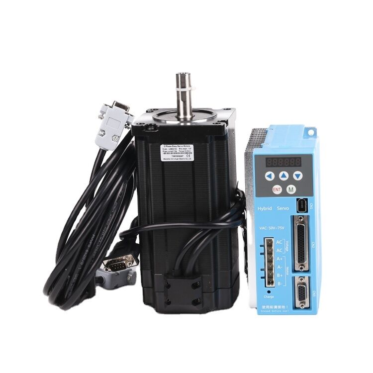 লিচুয়ান স্টেপার মোটর Nema 34 4.5N.m 6A 2 ফেজ Nema 34 ড্রাইভার কিট LC86H280 + LCDA808H সহ ক্লোজড লুপ স্টেপার মোটর