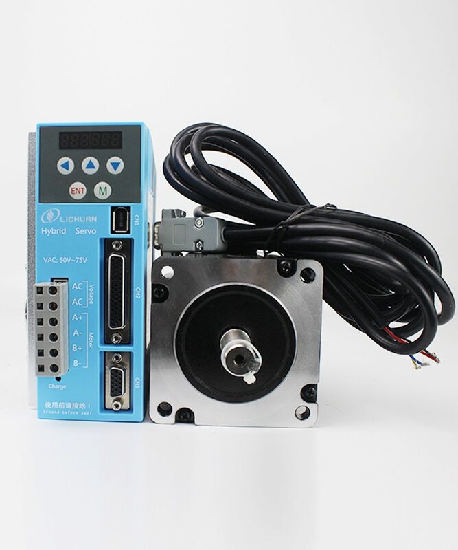 Lichuan LC86H280+LCDA808F AC50~80V 8A 4.5Nm Stepper Motor Driver 2 Phase Nema34 Hybrid Stepper Motor Drivers Kit with Encoder