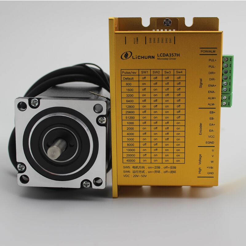 1Nm ক্লোজড লুপ স্টেপার মোটর Nema 23 3M এনকোডার ক্যাবল LCDA357H+LC57H355 সহ