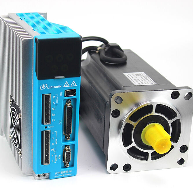 ليتشوان 220 فولت 12NM 3 مرحلة Nema 34 مغلقة حلقة مدفع محرك خطوة مع شاشة رقمية