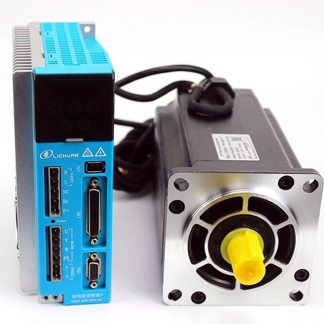 ليتشوان 220 فولت 12NM 3 مرحلة Nema 34 مغلقة حلقة مدفع محرك خطوة مع شاشة رقمية