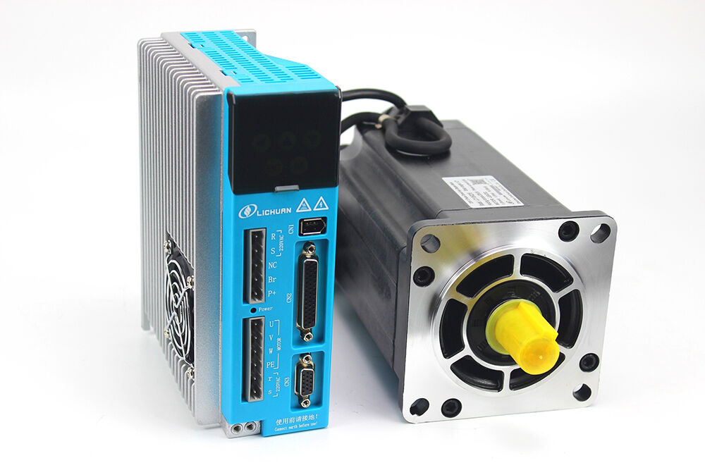 Lichuan Nema 34 conducteur de moteur pas à pas en boucle fermée 6.8NM 1.2 pas d'angle LCDA2260E+LC86H3114 courant 3A avec diamètre d'arbre de 14 mm