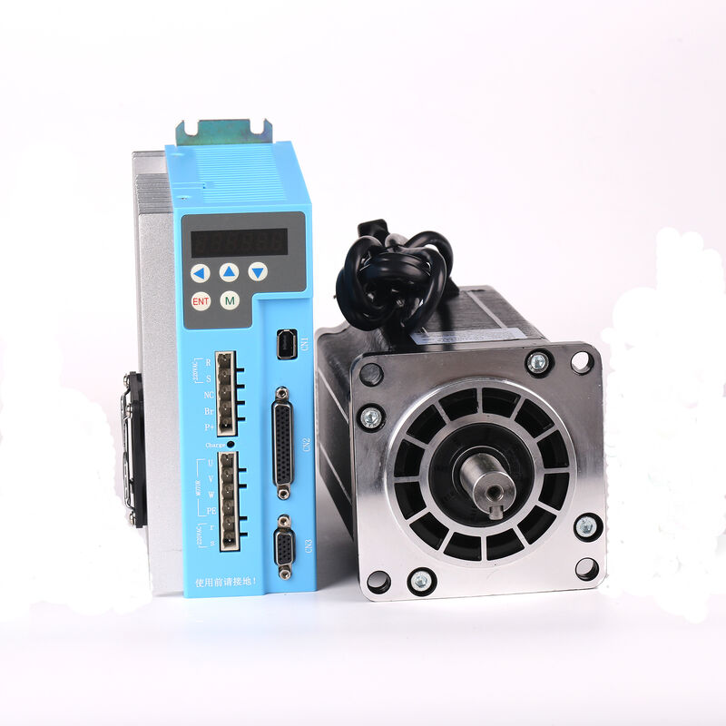 Lichuan Nema 34 conducteur de moteur pas à pas en boucle fermée 6.8NM 1.2 pas d'angle LCDA2260E+LC86H3114 courant 3A avec diamètre d'arbre de 14 mm