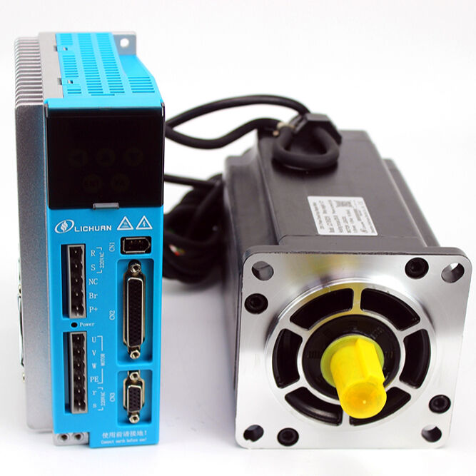 Lichuan Nema 34 conducteur de moteur pas à pas en boucle fermée 6.8NM 1.2 pas d'angle LCDA2260E+LC86H3114 courant 3A avec diamètre d'arbre de 14 mm