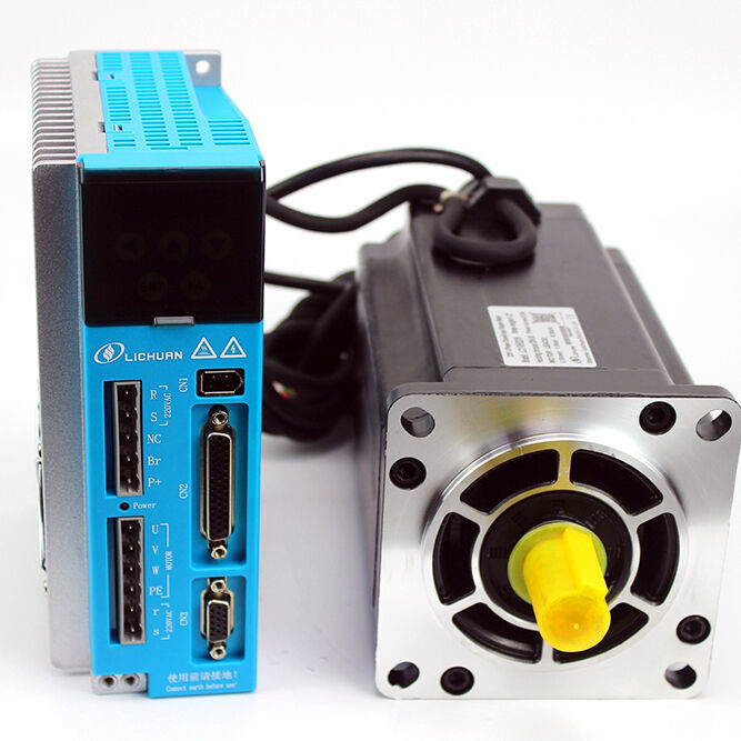 Lichuan Nema 34 Stepper Motor Driver Ac 220v 10 N.m 3-Phase Closed Loop Motor Stepper Driver Kit Cnc LC86H3129+LCDA2260E