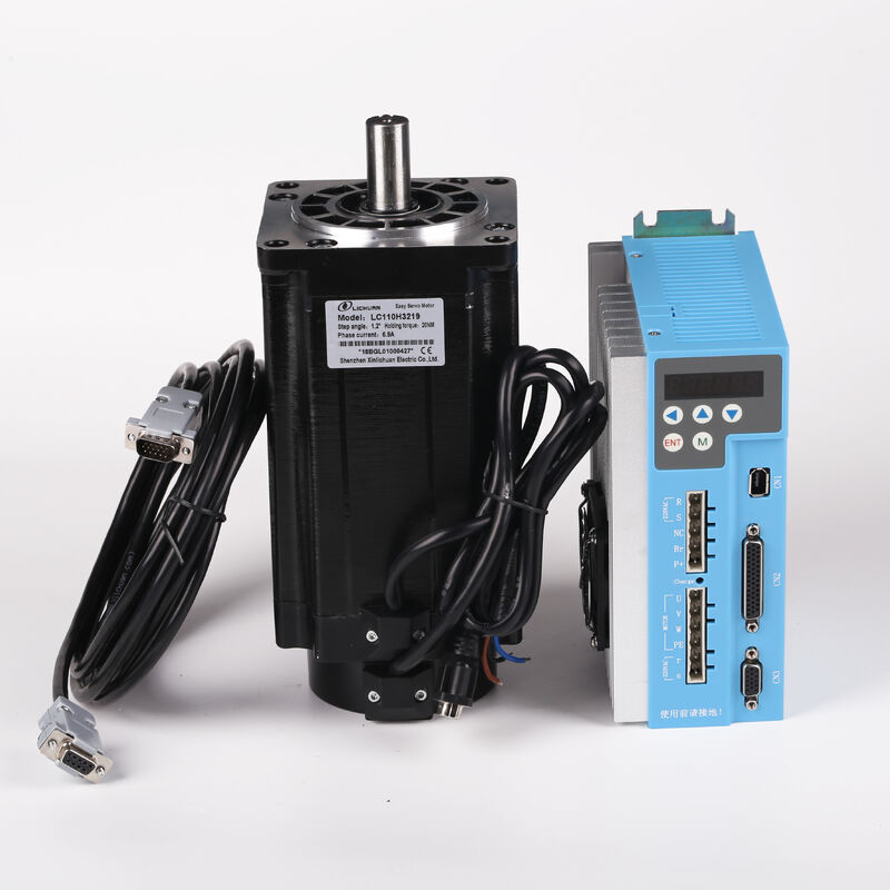 3 Phase 220V 20N.M LC110H3219+LCDA2260 Nema42 Easy Servo Closed Loop Stepper Driver