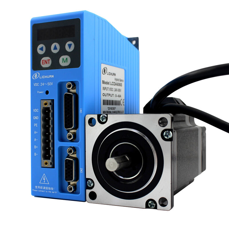 LCDA606H+LC57H2100 Nema 23 3nm Closed Loop Hybrid Servo Motor With Driver 2 Phase