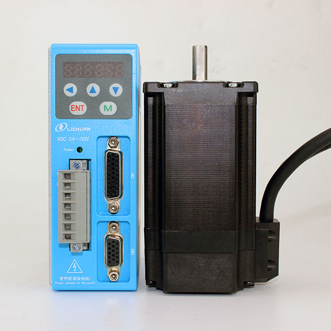 Lichuan LCDA606H + LC60H2127 Nema24 5.5Nm Sürücü 3M Kodlayıcı ile Hibrit Servo Motor