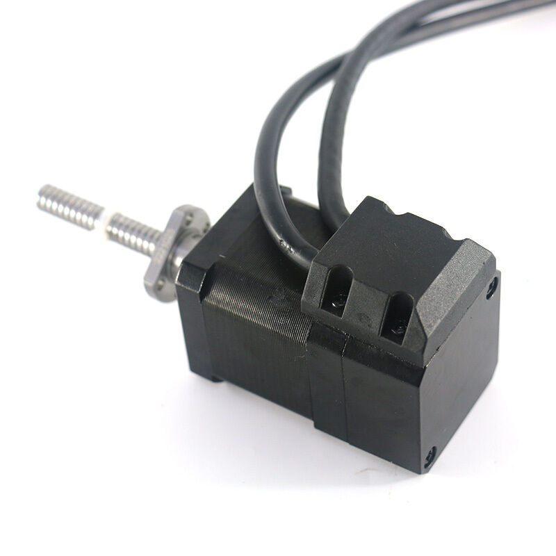 Nema23 T8 Linear Ballscrew Hybrid Stepper Motor 57mm With Motor 0.6Nm-3Nm 100mm-150mm