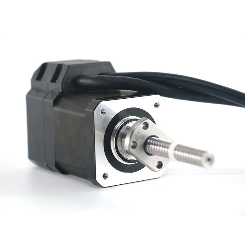 Nema23 T8 Linear Ballscrew Hybrid Stepper Motor 57mm With Motor 0.6Nm-3Nm 100mm-150mm