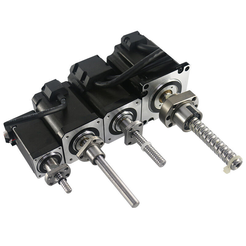 Nema23 57mm Ball Screw Stepper With SFU1204 Lead Screw Motor Assembly 0.6Nm-3Nm 100mm-150mm