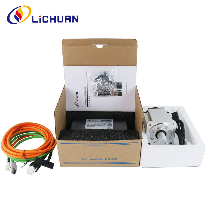 Lichuan AC Servo Motor Drivers Kit A5 LC20P 1000W 1.0KW 4.0N.m 220V 4.6A 2500RPM IP65