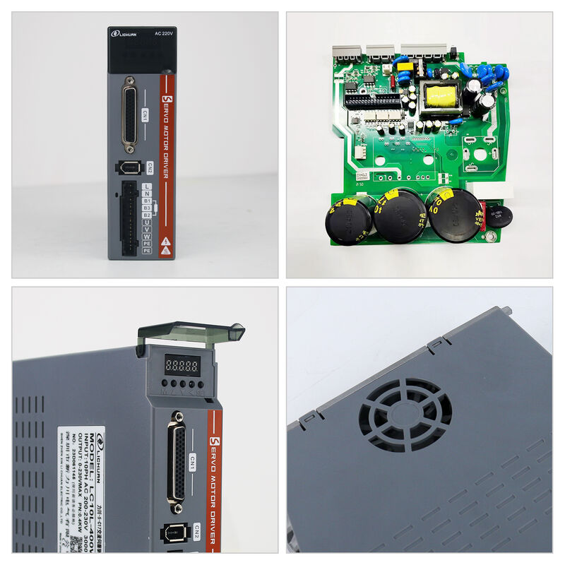 Penggerak Motor Servo AC Lichuan 600W 0.6KW 1.91N.M 220V 3.3A 3000RPM IP65