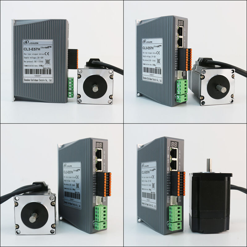 Lichuan DC Closed Loop Stepper Motor Drivers Kit 2.2N.m 2 Phase Nema23 DC24V～48V 4.0A 1000PPR