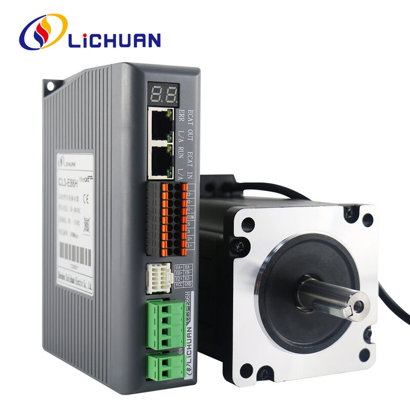 Lichuan DC/AC Closed Loop Stepper Motor Drivers Kit 10N.m 2 Phase Nema34 DC24V～110V/AC18V～80V 7.5A 1000PPR