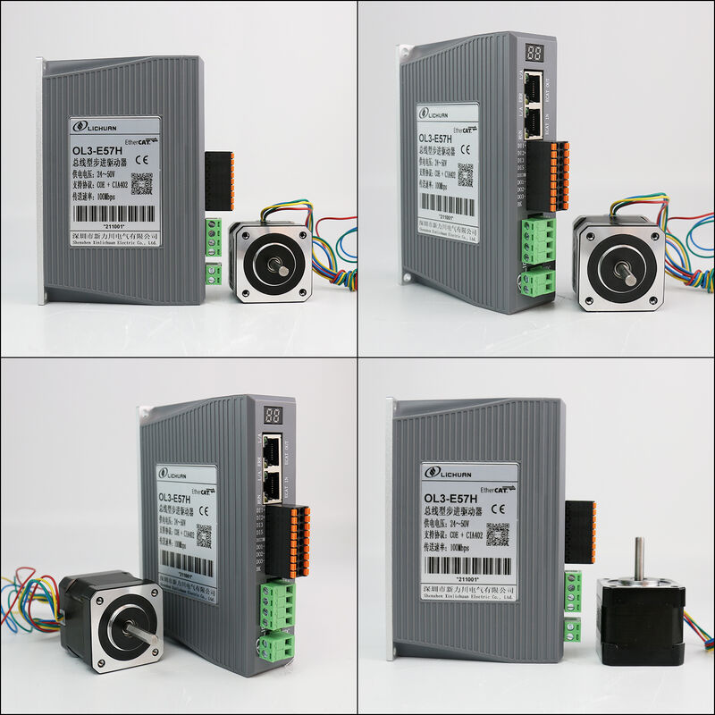 مجموعة محركات المحركات المفتوحة DC 0.4N.M مرحلة 2 Nema17 DC 24V-48V 1.2A Lichuan