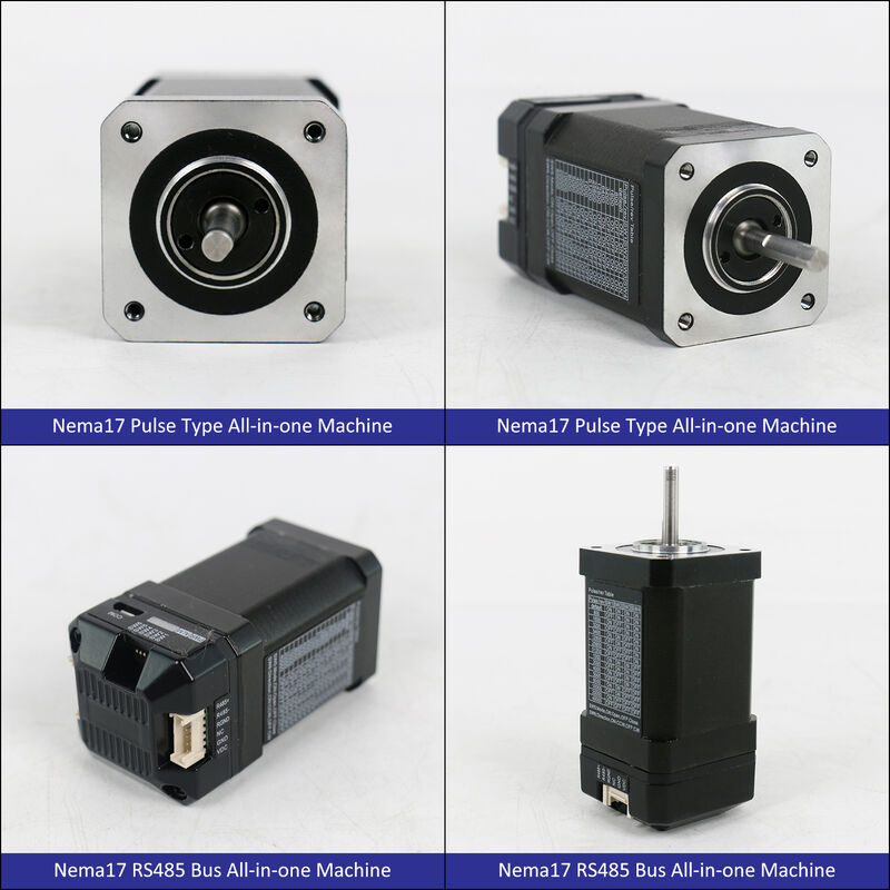 Lichuan Open Loop/Closed Loop Integrated Stepper Motors Driver Pulse/RS485 Control 0.48N.m 2Phase Nema17 DC20~30V 1.2A 1000PPR