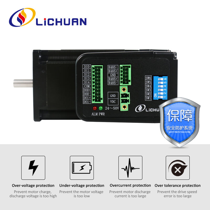 Lichuan Closed Loop Integrated Stepper Motors Driver 1.0N.m 2Phase Nema23 36V 4.0A 1000PPR