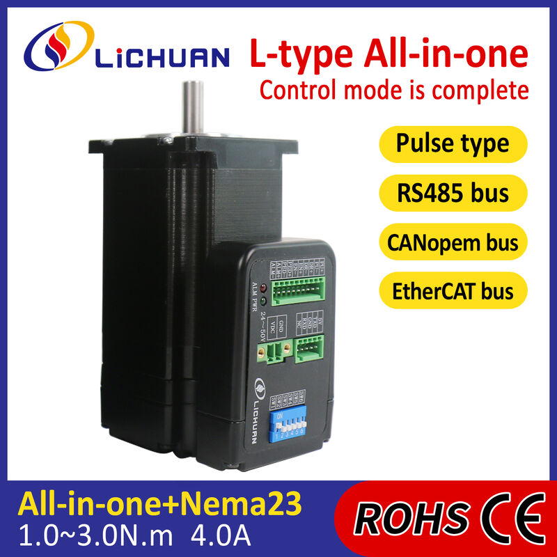 Lichuan Open Loop Integrated Stepper Motors Driver 3.0N.m 2Phase Nema23 36V 4.0A
