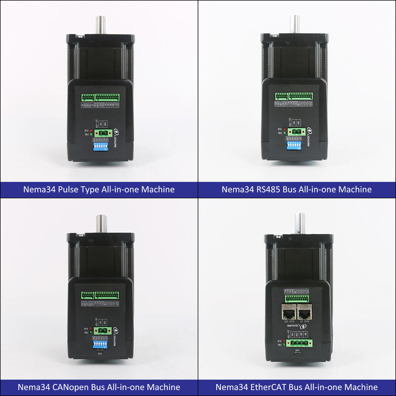 Lichuan Closed Loop Integrated Stepper Motors Driver 8.5N.m 2Phase Nema34 48V 6.0A 1000PPR