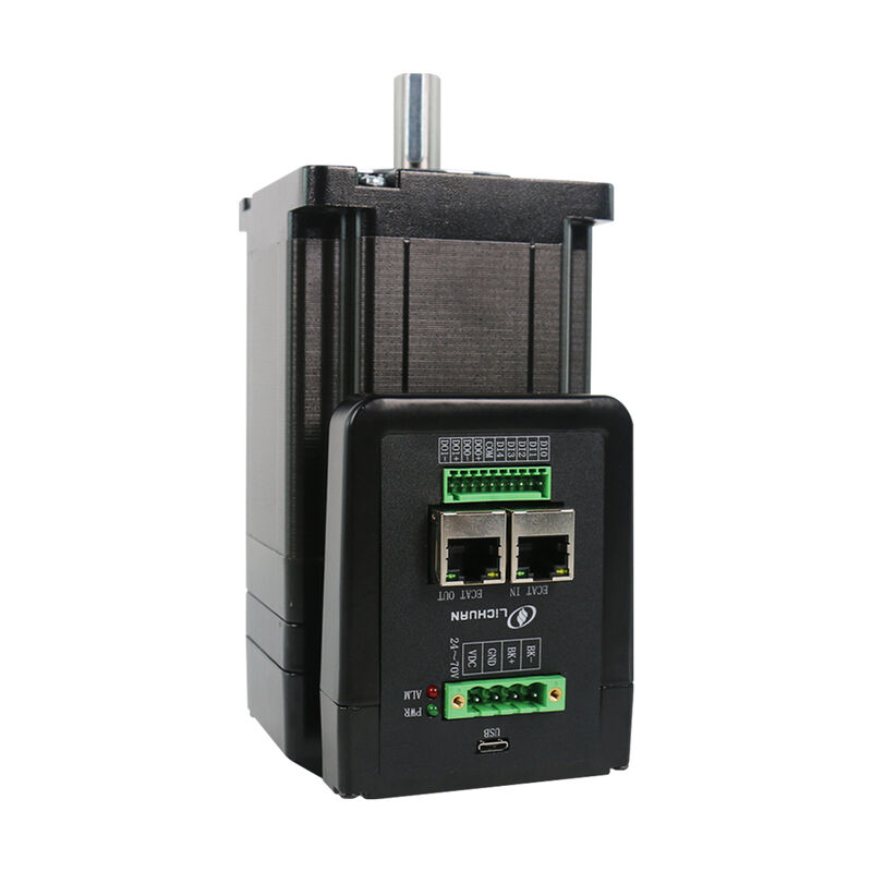 Lichuan Open Loop Integrated Stepper Motors Driver 4.5N.m 2Phase Nema34 48V 6.0A