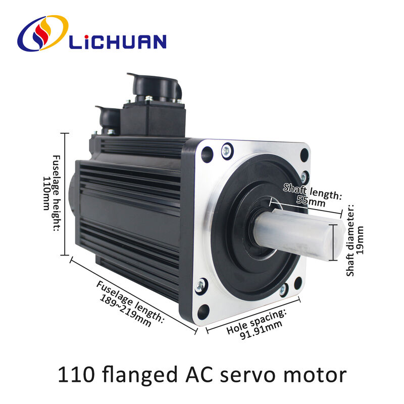 Lichuan AC Servo Motor Drivers Kit LC30E Series 5.0N.m 1.5KW 220V 5.0/6.0A 3000RPM IP65