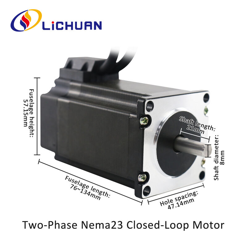Lichuan 4-Axis DC Closed Loop Stepper Motor Drivers Kit 2.2N.m 2Phase Nema23 DC24V~50V 3.0/4.0A 1000PPR