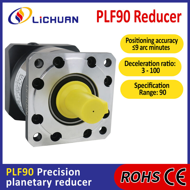 Lichuan Planetary Reducer Gearbox 15 to 1 15:1 PLF90 90mm Frame Size High Precision High Torque