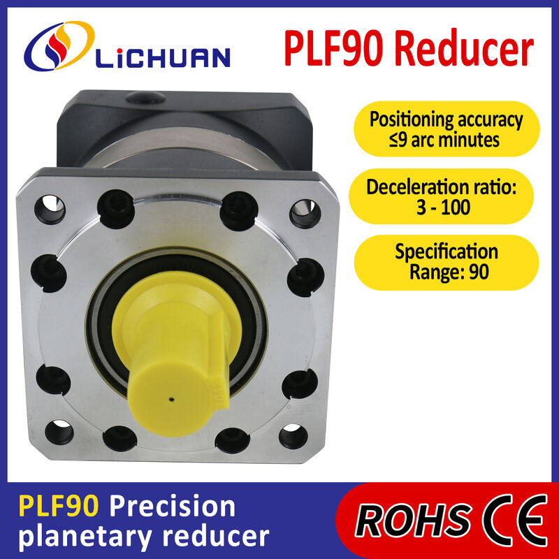 Lichuan Planetary Reducer Gearbox 20 to 1 20:1 PLF90 90mm Frame Size High Precision High Torque