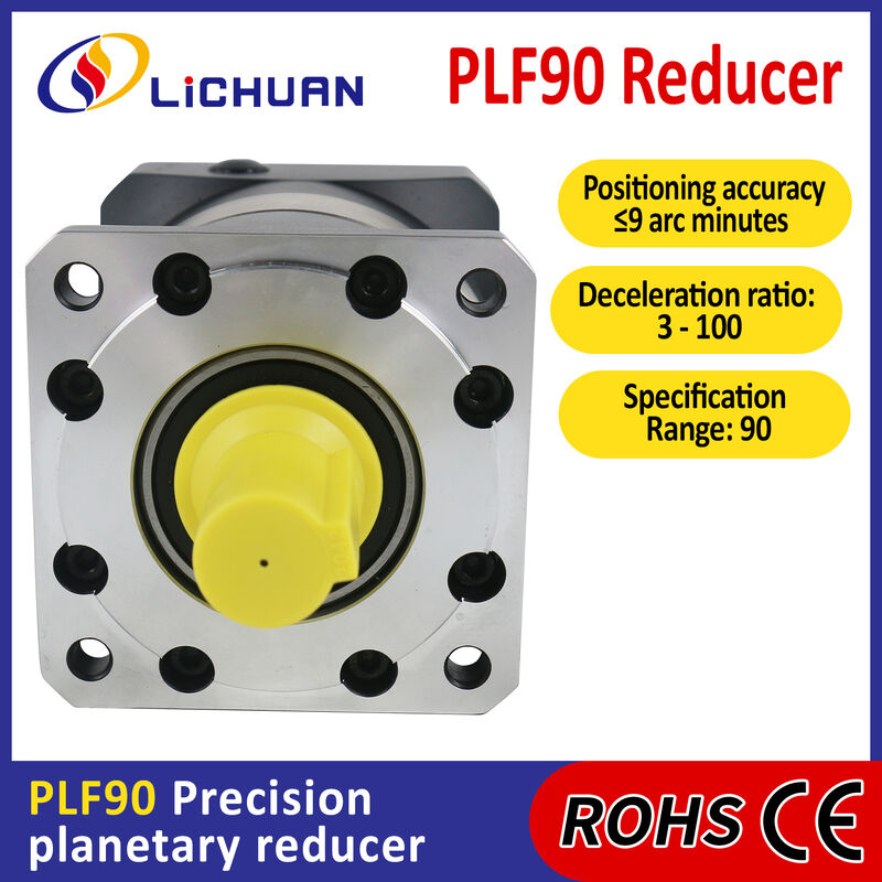 Lichuan Planetary Reducer Gearbox 25 to 1 25:1 PLF90 90mm Frame Size High Precision High Torque
