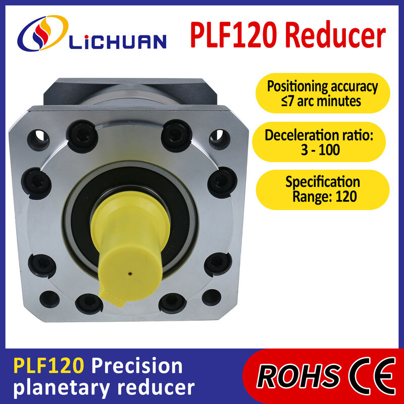 Lichuan Planetary Reducer Gearbox 20 to 1 20:1 PLF120 120mm Frame Size High Precision High Torque