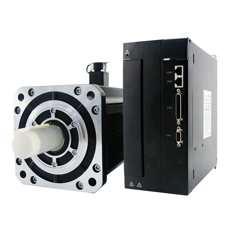 Lichuan AC Servo Motor Drivers Kit HIGH POWER 48N.m 7.5KW 7500W AC220V 7.5/10.3/12.5/17.5A 1500/2000RPM IP65