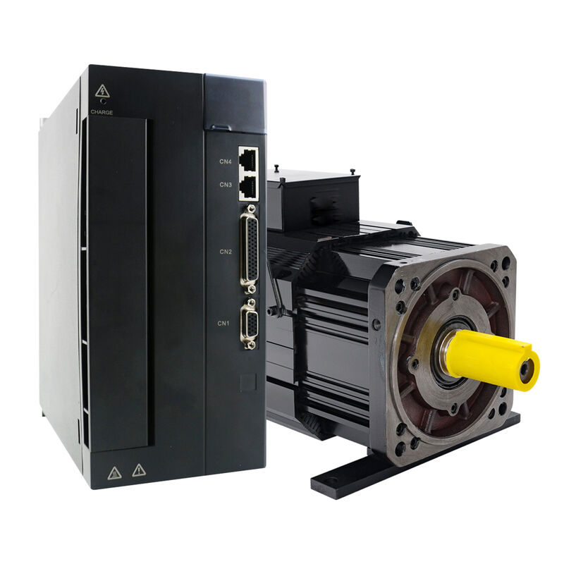 Lichuan AC Servo Motor Drivers Kit HIGH POWER 70N.m 11KW 11000W AC380V 19.1A 1500/2000RPM IP65