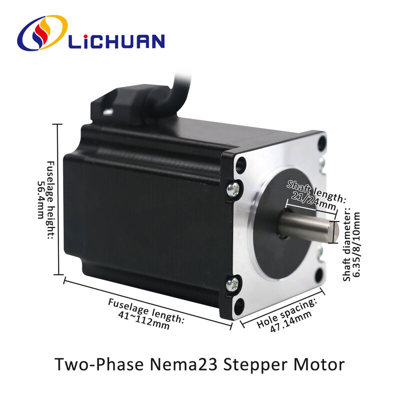 Lichuan 4A DC Open Loop Stepper Motor Drivers Kit EtherCAT 1.8N.m 2 Phase Nema23 DC24V～50V 2.5/4.0A