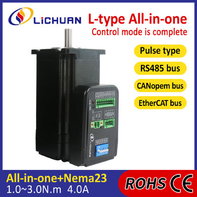 Lichuan Open Loop Integrated Stepper Motors Driver 3.0N.m 2Phase Nema23 36V 4.0A