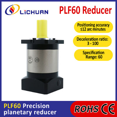 Lichuan Planetary Reducer Gearbox 3 to 1 3:1 PLF60 60mm Frame Size High Precision High Torque